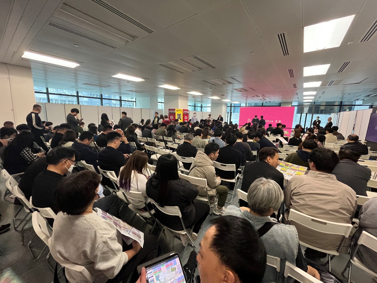 皇都项目认购现场火热